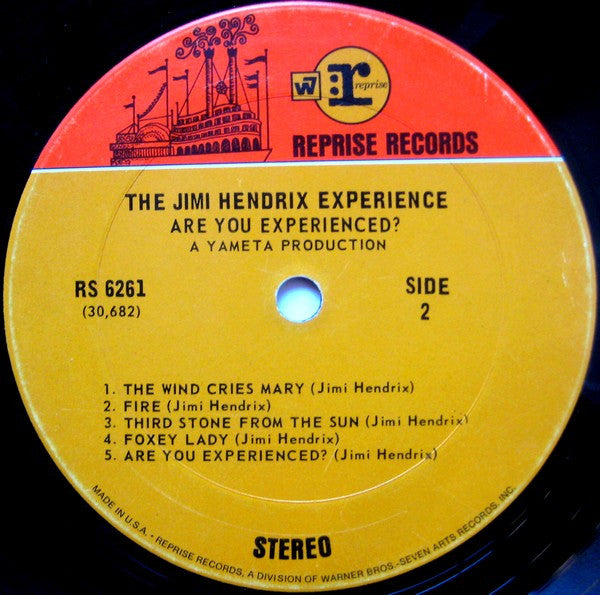 The Jimi Hendrix Experience : Are You Experienced (LP, Album, RP, Ter)