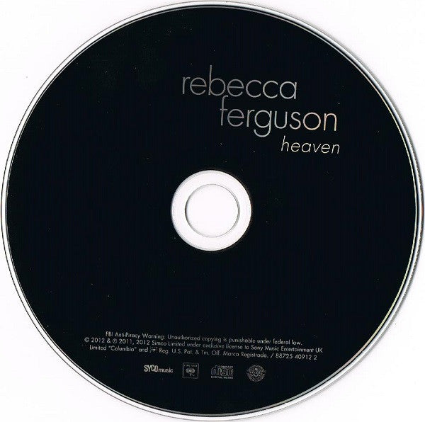 Rebecca Ferguson : Heaven (CD, Album, Tar)