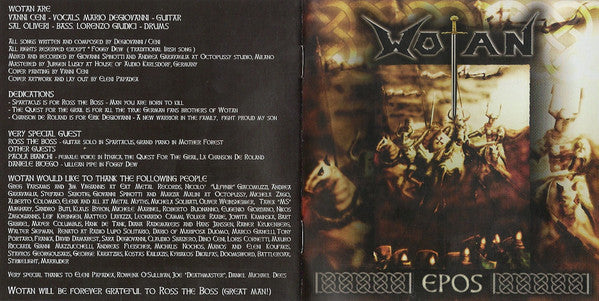 Wotan (3) : Epos (CD, Album)