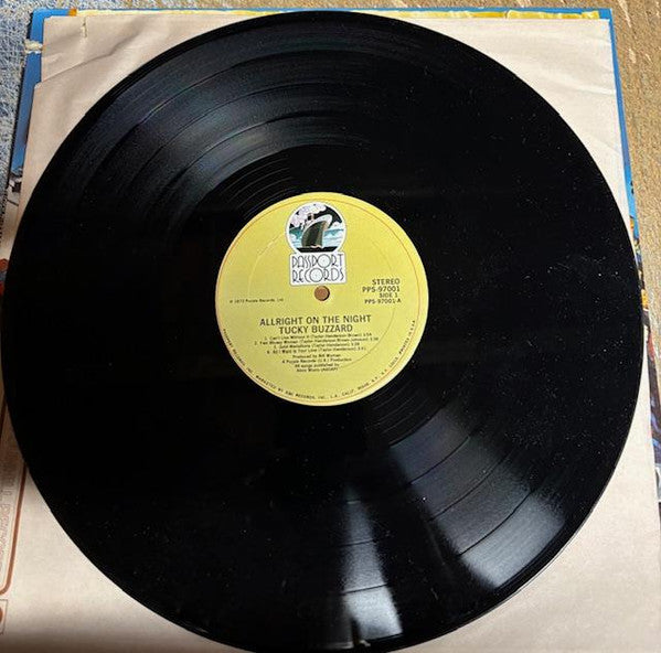 Tucky Buzzard : Allright On The Night (LP, Album)