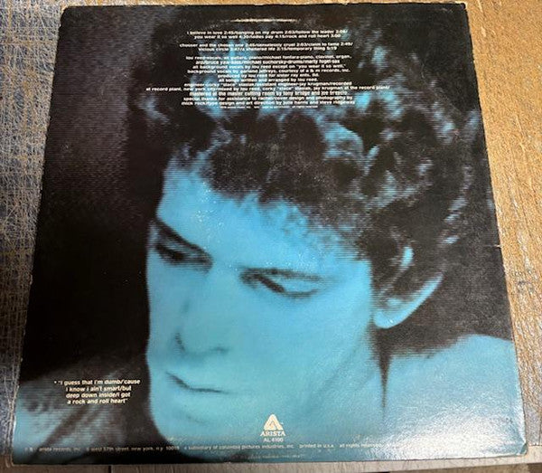 Lou Reed : Rock And Roll Heart (LP, Album, PRC)