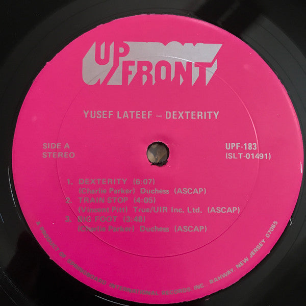 Yusef Lateef : Dexterity (LP)