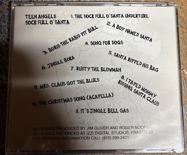 The Teen Angels : Sock Full O' Santa (CD, Album)