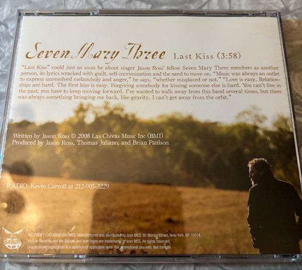 Seven Mary Three : Last Kiss (CD, Single)