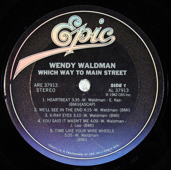 Wendy Waldman : Which Way To Main Street (LP, Album, Pit)