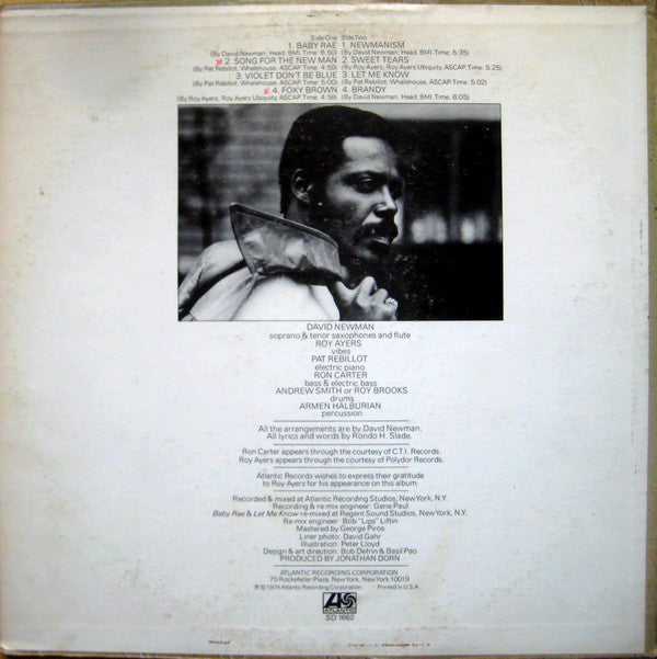 David Newman* : Newmanism (LP, Album, PR)