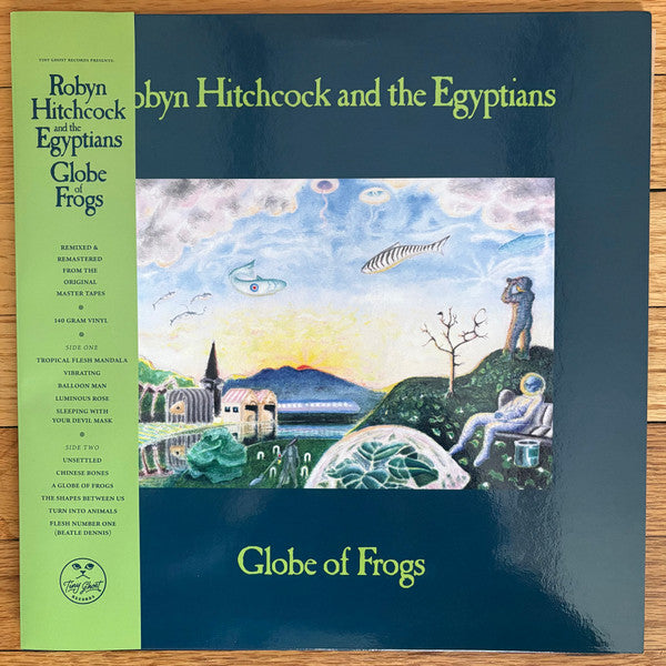 Robyn Hitchcock & The Egyptians : Globe of Frogs  (LP, Album, Ltd, Mixed, RE, RM, Gat)