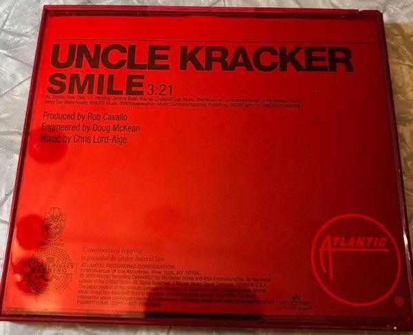 Uncle Kracker : Smile (CD, Single)