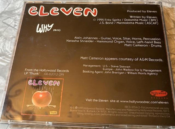 Eleven (4) : Why (CD, Single, Promo)