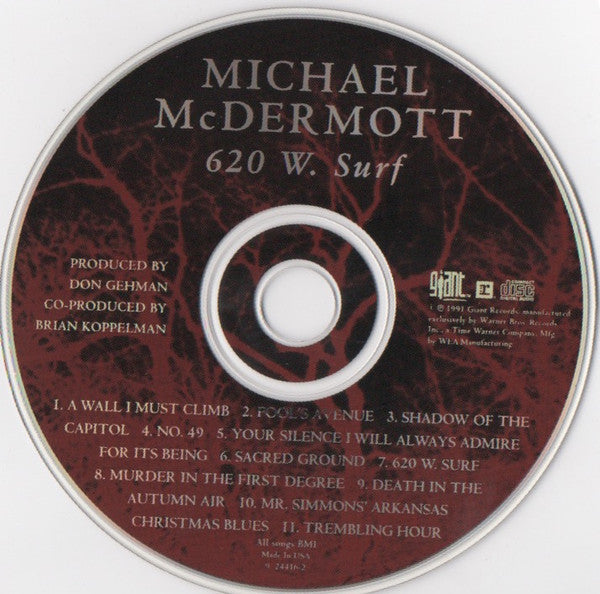 Michael McDermott (3) : 620 W. Surf (CD, Album)