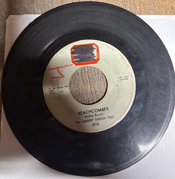 The Johnny Gibson Trio : Beachcomber (7")