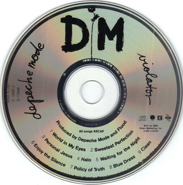 Depeche Mode : Violator (CD, Album, Club, BMG)