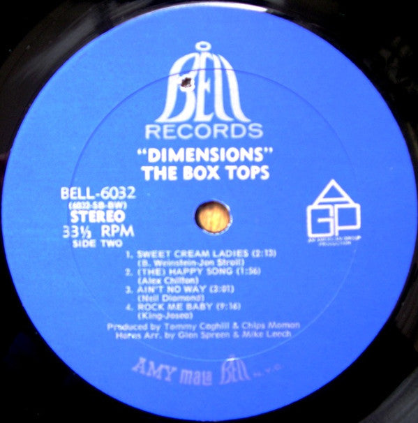 Box Tops : Dimensions (LP, Album, Bes)