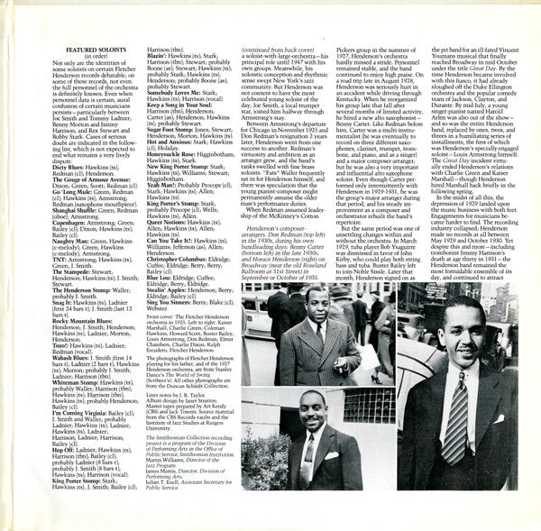 Fletcher Henderson : Developing An American Orchestra 1923-1937 (2xLP, Album, Comp, Mono, Gat)