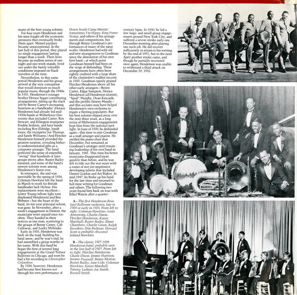 Fletcher Henderson : Developing An American Orchestra 1923-1937 (2xLP, Album, Comp, Mono, Gat)