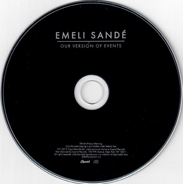 Emeli Sandé : Our Version Of Events (CD, Album)
