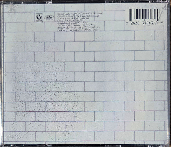 Pink Floyd : The Wall (2xCD, Album, RE, RM)