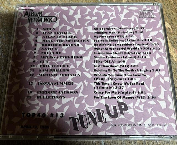 Various : The Album Network Tune Up Top 40: 13 (CD, Album, Comp)