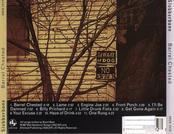 Slobberbone : Barrel Chested (CD, Album)