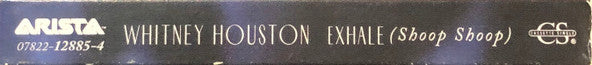 Whitney Houston : Exhale (Shoop Shoop) (Cass, Single)