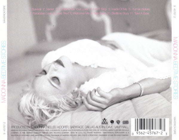 Madonna : Bedtime Stories (CD, Album, RP)