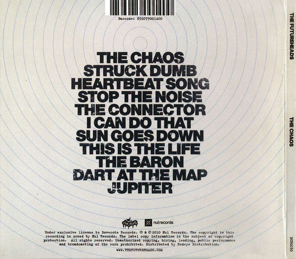 The Futureheads : The Chaos (CD, Album, Gat)