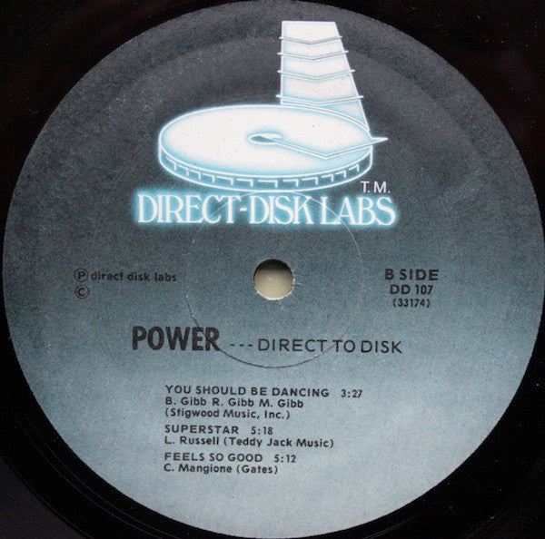 Power (11) : Rock..."Direct-to-Disc" (LP, Album, Ltd, Num, Gat)