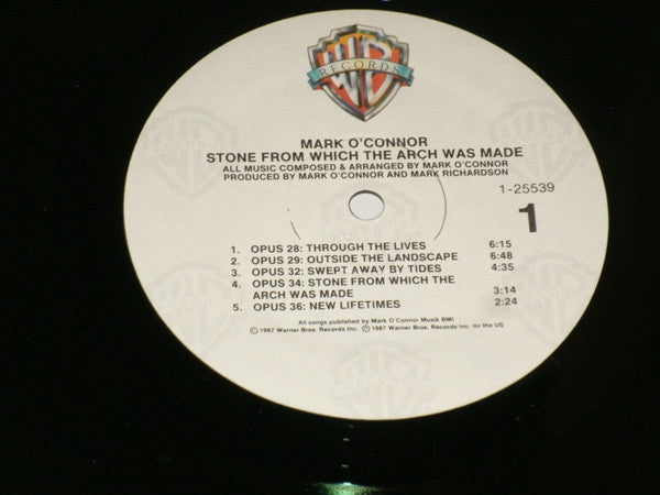 Mark O'Connor : Stone From Which The Arch Was Made (LP, Album)