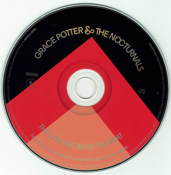 Grace Potter & The Nocturnals : The Lion The Beast The Beat (CD, Album, Enh + DVD-V, NTSC + Dlx, Sup)
