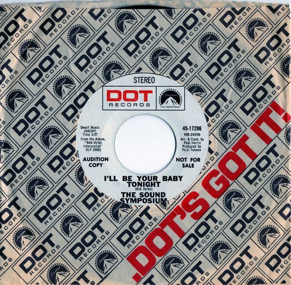 The Sound Symposium : Mighty Quinn (7", Single, Promo)