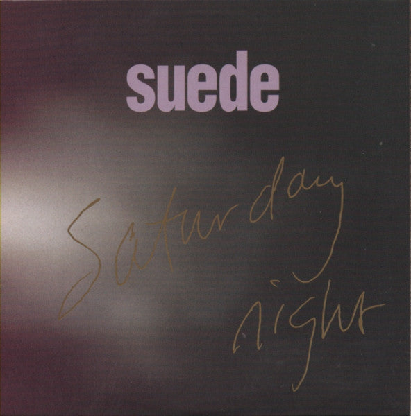Suede : Saturday Night (CD, Single, Promo)