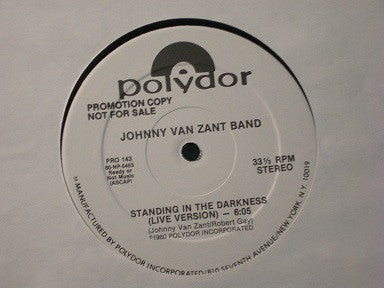 Johnny Van Zant Band : Caught Live (12", Promo)