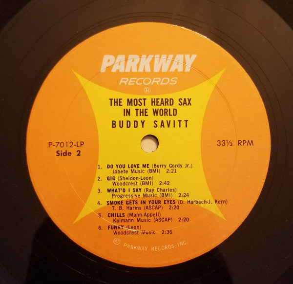 Buddy Savitt : The Most Heard Sax In The World (LP, Album, Mono)