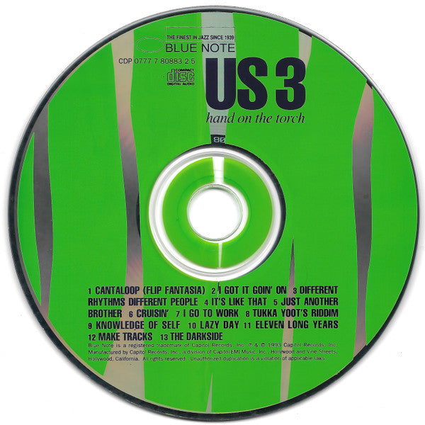 Us3 : Hand On The Torch (CD, Album)