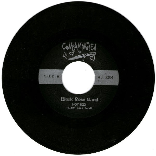 Black Rose Band : Hot Box / Hoochie Poochie (7", Single)