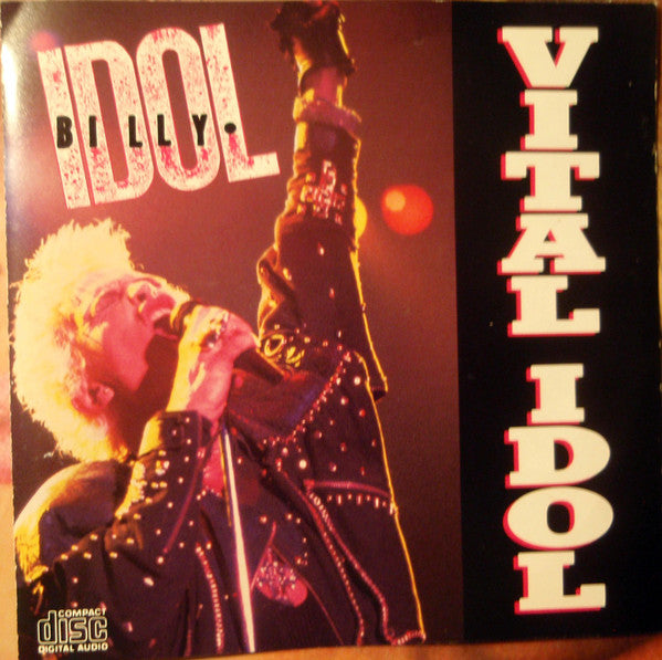 Billy Idol : Vital Idol (CD, Album, Comp, RE)