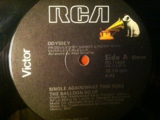 Odyssey (2) : Single Again/What Time Does The Balloon Go Up / Pride (12")