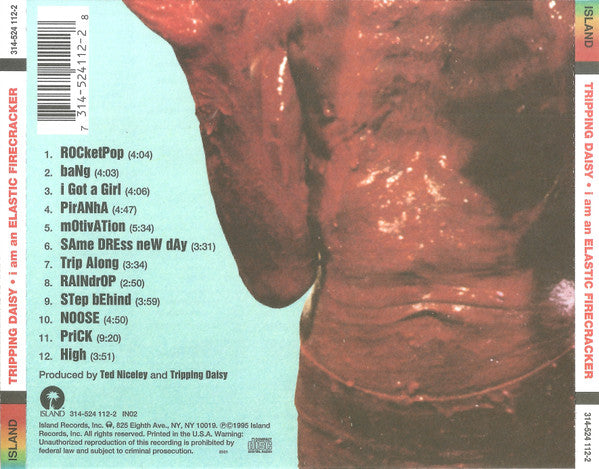 Tripping Daisy : I Am An Elastic Firecracker (CD, Album)