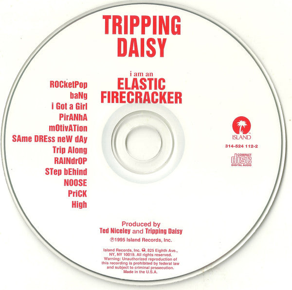 Tripping Daisy : I Am An Elastic Firecracker (CD, Album)