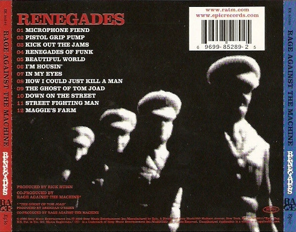 Rage Against The Machine : Renegades (CD, Album, Ltd, S/Edition)