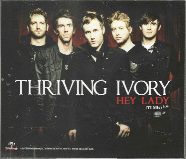 Thriving Ivory : Hey Lady (CD, Single, Promo)