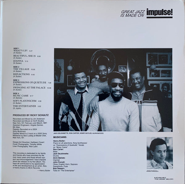 Henry Butler : The Village (2xLP, Album)