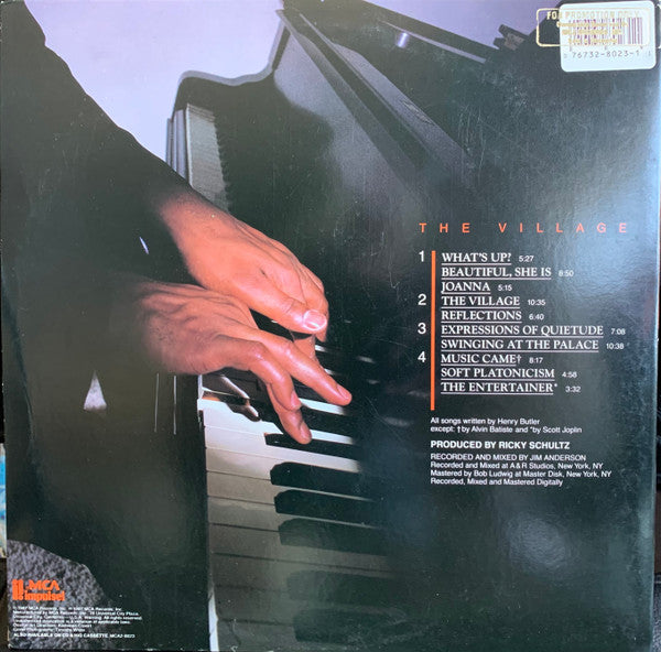 Henry Butler : The Village (2xLP, Album)