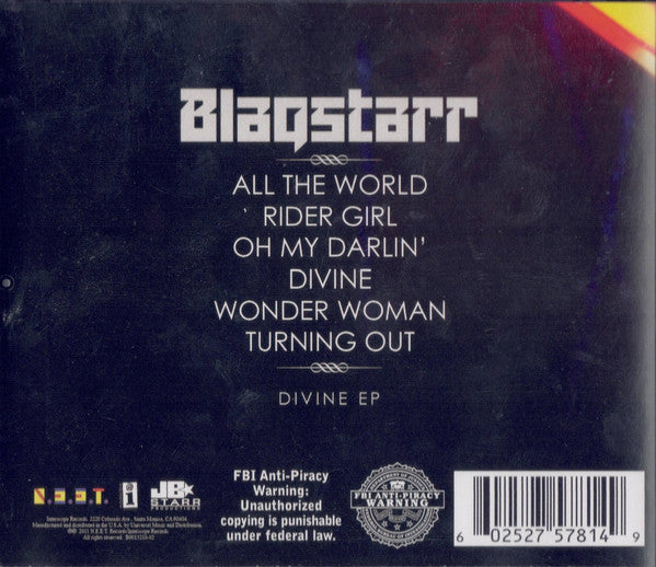 Blaqstarr : Divine EP (CD, EP)