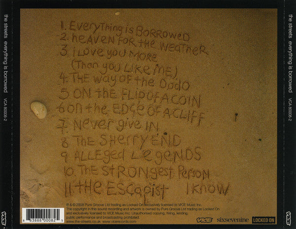The Streets : Everything Is Borrowed (CD, Album)