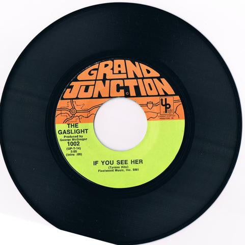 The Gaslight : Drifting Away / If You See Her   (7", Single, Styrene, All)