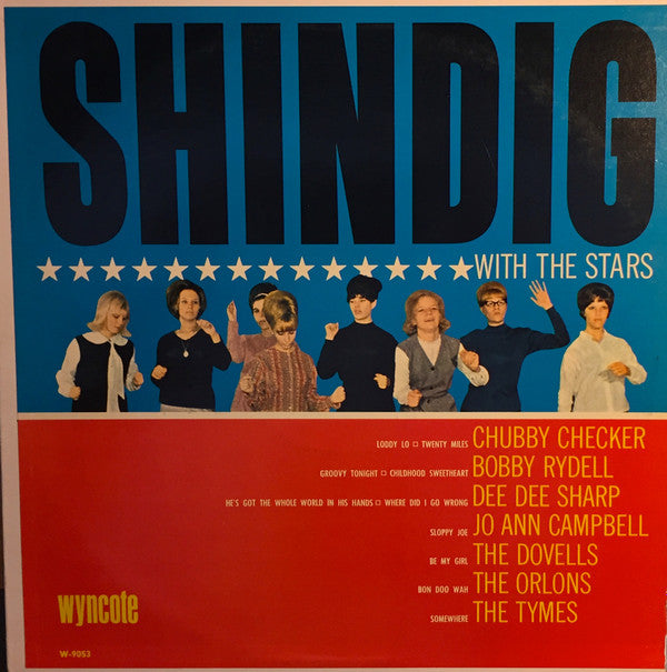Various : Shindig With The Stars (LP, Comp, Mono)