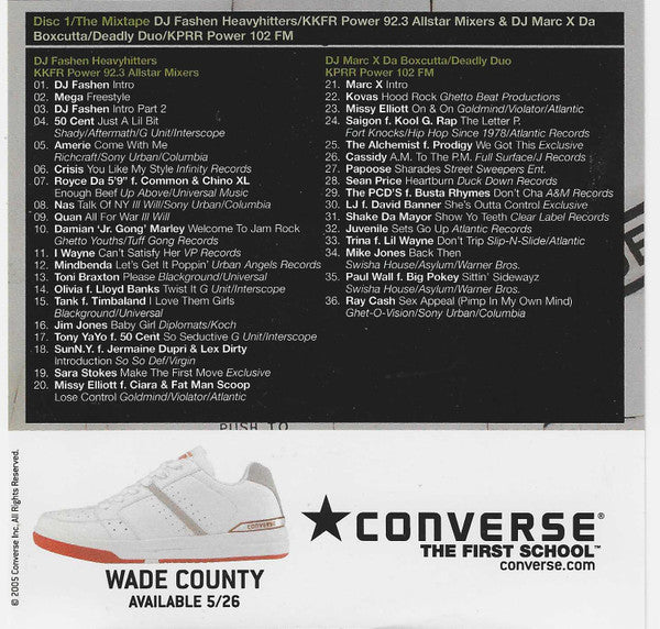 DJ Fashen* & DJ Marc X, Various : Cornerstone Mixtape: May 05 / #72 - Operation Desert Skills (CD, Mixed, Mixtape, Promo + CD, Comp, Promo)