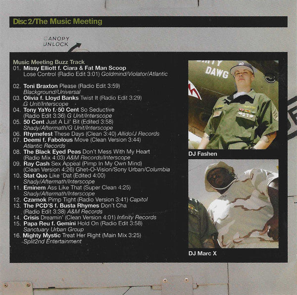 DJ Fashen* & DJ Marc X, Various : Cornerstone Mixtape: May 05 / #72 - Operation Desert Skills (CD, Mixed, Mixtape, Promo + CD, Comp, Promo)