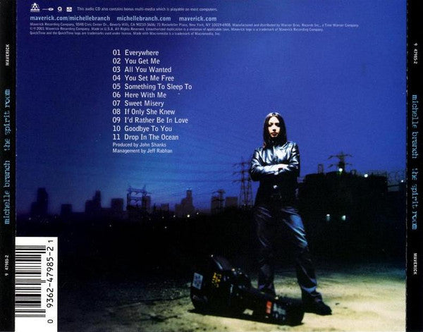 Michelle Branch : The Spirit Room (CD, Album, Enh, RP)